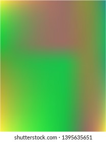 Bright blurred graphics from various combinations of colors and shades. Magic splash and spreading spot. Vector illustration show. Green color spots that form a bright blurred graphics.