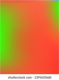 Bright blurred graphics from various combinations of colors and shades. Trendy splash and spreading spot. Vector illustration layout. Red color spots that form a bright blurred graphics.