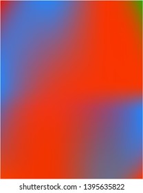 Bright blurred graphics from various combinations of colors and shades. Vector illustration invite. Random splash and spreading spot. Blue color spots that form a bright blurred graphics.