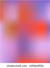 Bright blurred graphics from various combinations of colors and shades. Juicy splash and spreading spot. Vector illustration concept. Violet color spots that form a bright blurred graphics.