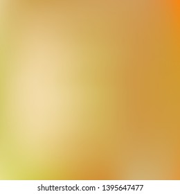 Bright blurred graphics from various combinations of colors and shades. Graceful splash and spreading spot. Vector illustration show. Orange color spots that form a bright blurred graphics.