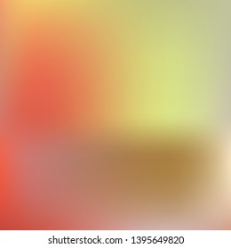 Bright blurred graphics from various combinations of colors and shades. Vector illustration invite. Trendy splash and spreading spot. Red color spots that form a bright blurred graphics.