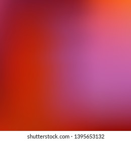 Bright blurred graphics from various combinations of colors and shades. Vector illustration concept. Graceful splash and spreading spot. Red color spots that form a bright blurred graphics.