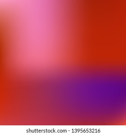 Bright blurred graphics from various combinations of colors and shades. Vector illustration invite. Startling splash and spreading spot. Red color spots that form a bright blurred graphics.