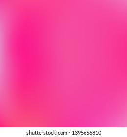Bright blurred graphics from various combinations of colors and shades. Vector illustration show. Unreal splash and spreading spot. Pink color spots that form a bright blurred graphics.