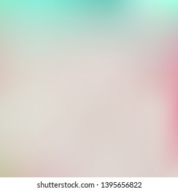 Bright blurred graphics from various combinations of colors and shades. Vector illustration flyer. Interesting splash and spreading spot. Pink color spots that form a bright blurred graphics.