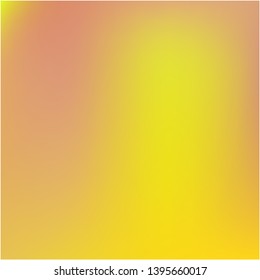 Bright blurred graphics from various combinations of colors and shades. Vector illustration show. Magic splash and spreading spot. Yellow color spots that form a bright blurred graphics.