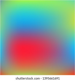 Bright blurred graphics from various combinations of colors and shades. Interesting splash and spreading spot. Vector illustration invite. Blue color spots that form a bright blurred graphics.