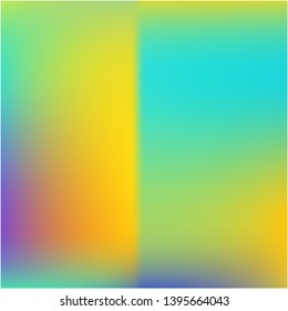 Bright blurred graphics from various combinations of colors and shades. Vector illustration layout. Graceful splash and spreading spot. Blue color spots that form a bright blurred graphics.