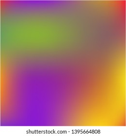 Bright blurred graphics from various combinations of colors and shades. Vector illustration invite. Graceful splash and spreading spot. Violet color spots that form a bright blurred graphics.