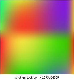 Bright blurred graphics from various combinations of colors and shades. Unreal splash and spreading spot. Vector illustration concept. Violet color spots that form a bright blurred graphics.