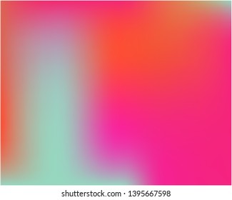 Bright blurred graphics from various combinations of colors and shades. Startling splash and spreading spot. Vector illustration shape. Pink color spots that form a bright blurred graphics.