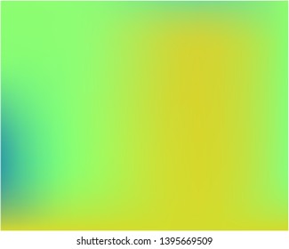 Bright blurred graphics from various combinations of colors and shades. Vector illustration invite. Interesting splash and spreading spot. Green color spots that form a bright blurred graphics.