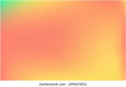 Bright blurred graphics from various combinations of colors and shades. Vector illustration invite. Strange splash and spreading spot. Yellow color spots that form a bright blurred graphics.