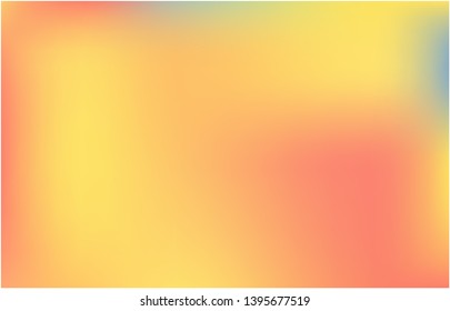 Bright blurred graphics from various combinations of colors and shades. Vector illustration layout. Creative splash and spreading spot. Yellow color spots that form a bright blurred graphics.
