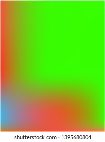Bright blurred graphics from various combinations of colors and shades. Juicy splash and spreading spot. Vector illustration concept. Green color spots that form a bright blurred graphics.