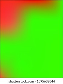 Bright blurred graphics from various combinations of colors and shades. Vector illustration concept. Startling splash and spreading spot. Green color spots that form a bright blurred graphics.
