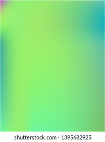 Bright blurred graphics from various combinations of colors and shades.  Vector illustration show. Green color spots that form a bright blurred graphics.