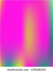 Bright blurred graphics from various combinations of colors and shades. Vector illustration shape. Pink color spots that form a bright blurred graphics.