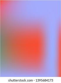Bright blurred graphics from various combinations of Gradient mesh colors and shades. Amazing splash and spreading spot. Vector illustration space. Blue color spots that form a bright blurred graphics.