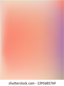 Bright blurred graphics from various combinations gradient mesh colors and shades. Trendy splash and spreading spot. Vector illustration layout. Pink color spots that form a bright blurred graphics.