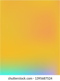 Bright blurred graphics from various combinations of gradient meshcolors and shades. Startling splash and spreading spot. Vector illustration show. Orange color spots that form a bright blurred graphics.