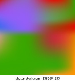 Bright blurred graphics from various combinations of colors and shades. Vector illustration space. Pretty splash and spreading spot. Green color spots that form a bright blurred graphics.