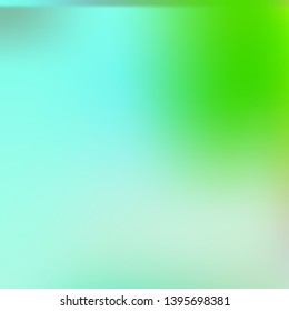 Bright blurred graphics from various combinations of colors and shades. Vector illustration flyer. Magic splash and spreading spot. Blue color spots that form a bright blurred graphics.