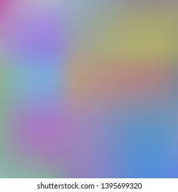 Bright blurred graphics from various combinations of colors and shades. Amazing splash and spreading spot. Vector illustration invite. Violet color spots that form a bright blurred graphics.