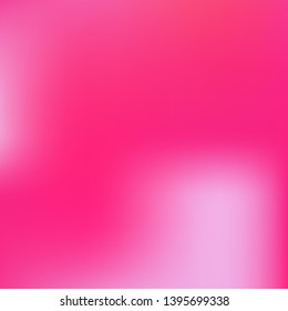 Bright blurred graphics from various combinations of colors and shades. Amazing splash and spreading spot. Vector illustration shape. Pink color spots that form a bright blurred graphics.