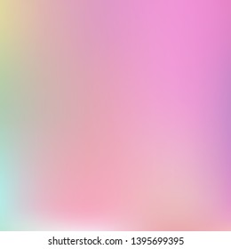 Bright blurred graphics from various combinations of colors and shades. Juicy splash and spreading spot. Vector illustration presentation. Pink color spots that form a bright blurred graphics.