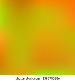 Bright blurred graphics from various combinations of colors and shades. Vector illustration flyer. Juicy splash and spreading spot. Green color spots that form a bright blurred graphics.