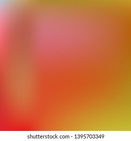 Bright blurred graphics from various combinations of colors and shades. Vector illustration presentation. Interesting splash and spreading spot. Red color spots that form a bright blurred graphics.