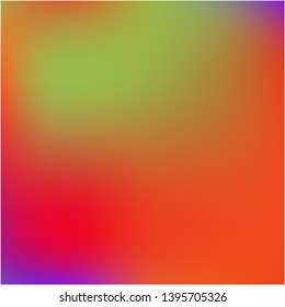Bright blurred graphics from various combinations of colors and shades. Vector illustration shape. Graceful splash and spreading spot. Red color spots that form a bright blurred graphics.