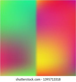 Bright blurred graphics from various combinations of colors and shades. Vector illustration cover. Creative splash and spreading spot. Pink color spots that form a bright blurred graphics.