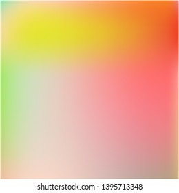 Bright blurred graphics from various combinations of colors and shades. Vector illustration space. Trendy splash and spreading spot. Pink color spots that form a bright blurred graphics.