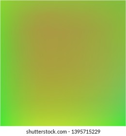 Bright blurred graphics from various combinations of colors and shades. Vector illustration show. Amazing splash and spreading spot. Green color spots that form a bright blurred graphics.