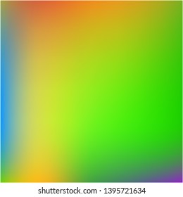 Bright blurred graphics from various combinations of colors and shades. Strange splash and spreading spot. Vector illustration invite. Green color spots that form a bright blurred graphics.