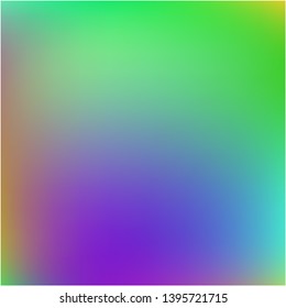 Bright blurred graphics from various combinations of colors and shades. Startling splash and spreading spot. Vector illustration presentation. Violet color spots that form a bright blurred graphics.