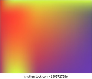 Bright blurred graphics from various combinations of colors and shades. Trendy splash and spreading spot. Vector illustration space. Violet color spots that form a bright blurred graphics.