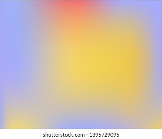 Bright blurred graphics from various combinations of colors and shades. Vector illustration layout. Unreal splash and spreading spot. Orange color spots that form a bright blurred graphics.