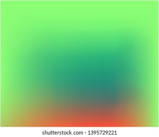 Bright blurred graphics from various combinations of colors and shades. Graceful splash and spreading spot. Vector illustration shape. Green color spots that form a bright blurred graphics.