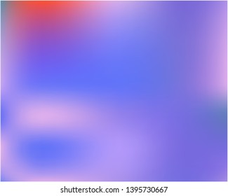 Bright blurred graphics from various combinations of colors and shades. Random splash and spreading spot. Vector illustration concept. Violet color spots that form a bright blurred graphics.