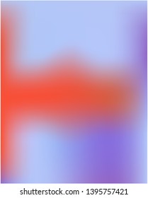 Bright blurred graphics from various combinations of colors and shades. Vector illustration space. Trendy splash and spreading spot. Violet color spots that form a bright blurred graphics.