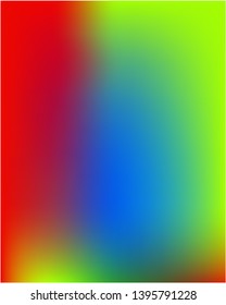 Bright blurred graphics from various combinations of colors and shades. Graceful splash and spreading spot. Vector illustration cover. Color spots that form a bright blurred graphics.