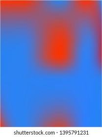 Bright blurred graphics from various combinations of colors and shades. Graceful splash and spreading spot. Vector illustration cover. Color spots that form a bright blurred graphics.