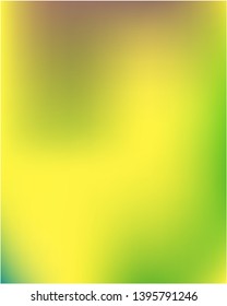 Bright blurred graphics from various combinations of colors and shades. Graceful splash and spreading spot. Vector illustration cover. Color spots that form a bright blurred graphics.