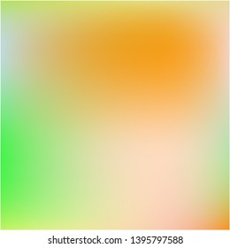 Bright blurred graphics from various combinations of colors and shades. Graceful splash and spreading spot. Vector illustration flyer. Color spots that form a bright blurred graphics.