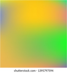 Bright blurred graphics from various combinations of colors and shades. Graceful splash and spreading spot. Vector illustration flyer. Color spots that form a bright blurred graphics.