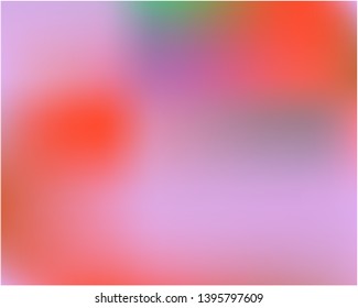 Bright blurred graphics from various combinations of colors and shades. Graceful splash and spreading spot. Vector illustration flyer. Color spots that form a bright blurred graphics.